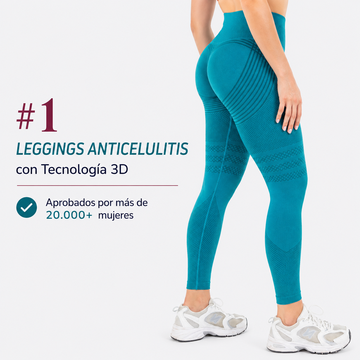 CelluFit™ – Leggings Moldeadores 3D con Efecto Anticelulítico