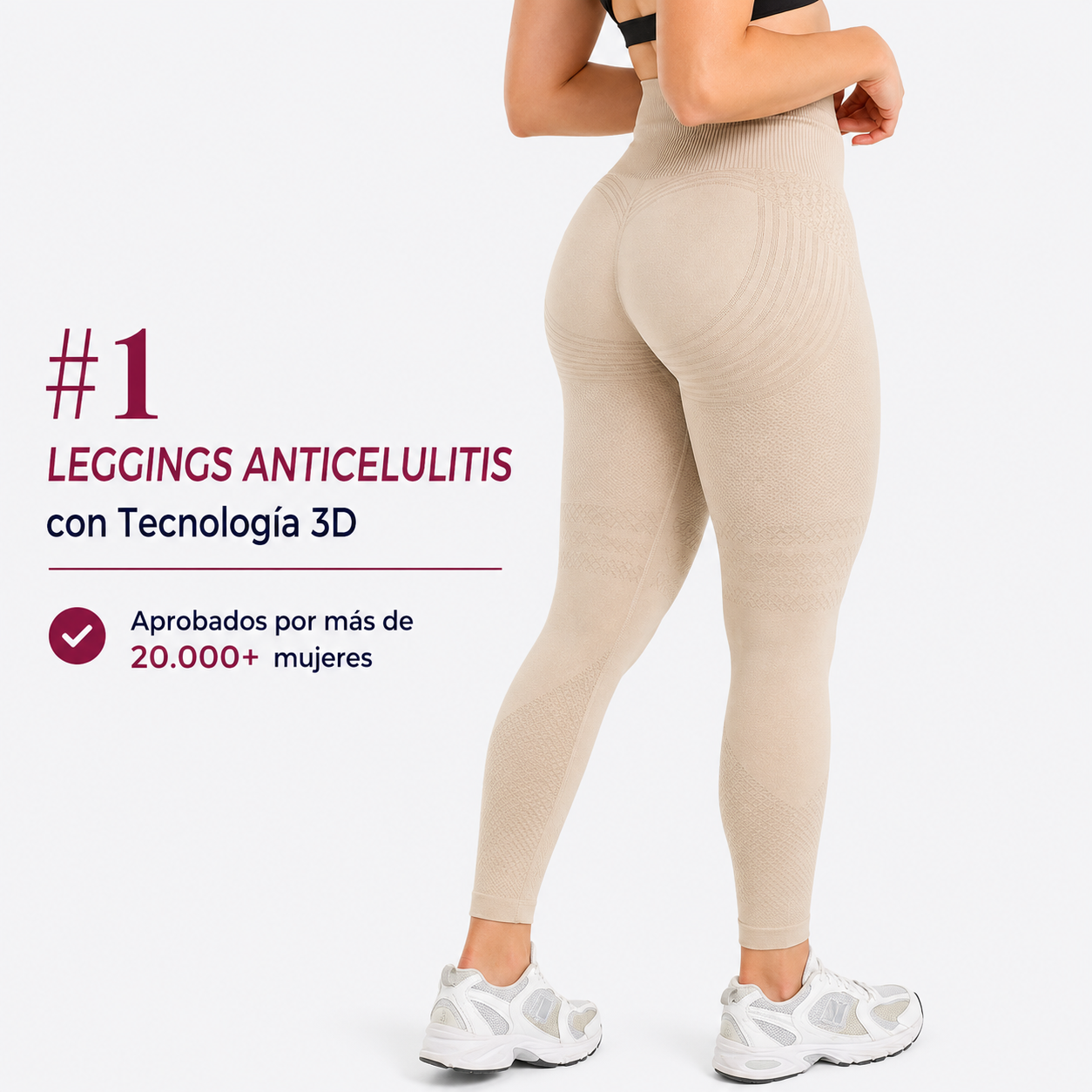 CelluFit™ – Leggings Moldeadores 3D con Efecto Anticelulítico